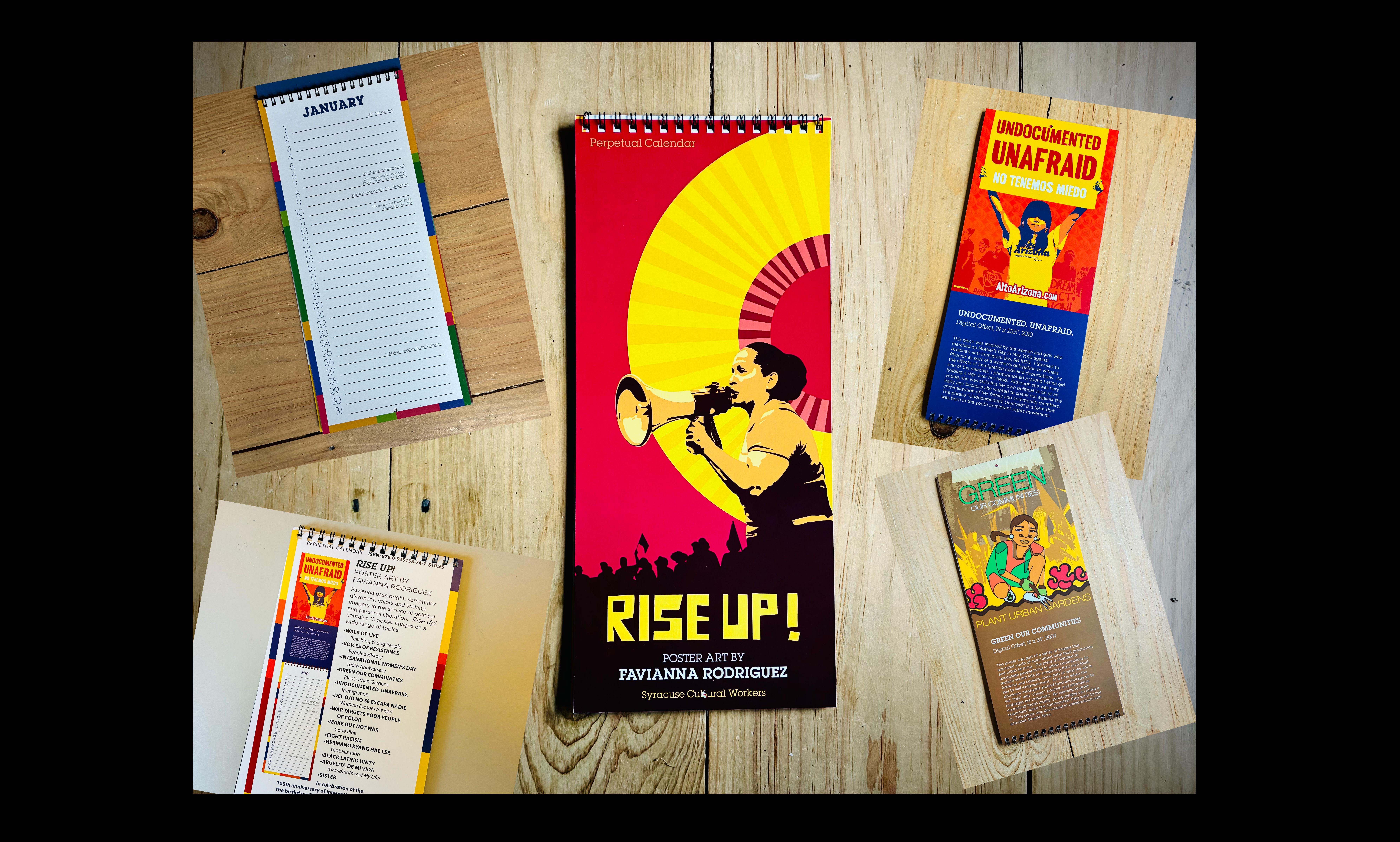 Rise Up Perpetual Calendar